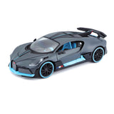 Modellauto Bugatti Divo blau im Maßstab 1:24