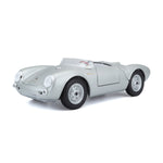 Modellauto Porsche 550A Spyder silber im Maßstab 1:18