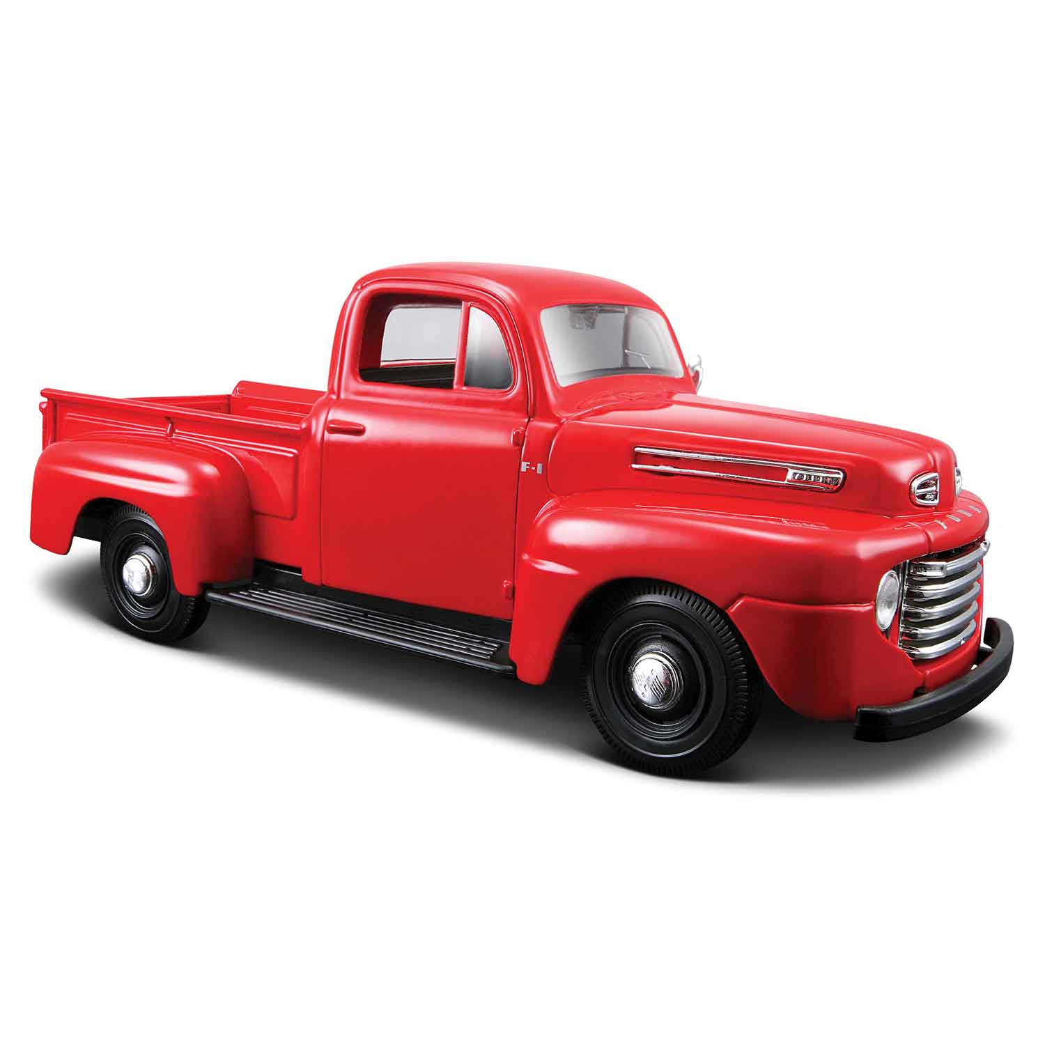 Modellauto Ford F1 Pickup rot von 1948 im Maßstab 1:25