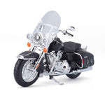 Motorradmodell FLHRC Road King Classic von 2013 schwarz im Maßstab 1:12