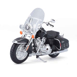 Motorradmodell FLHRC Road King Classic von 2013 schwarz im Maßstab 1:12