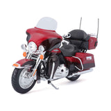 Motorradmodell FLHTK Electra Glide Ultra Limited von 2013 blau im Maßstab 1:12