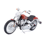 Motorradmodell CVO Breakout von 2014 schwarz im Maßstab 1:12