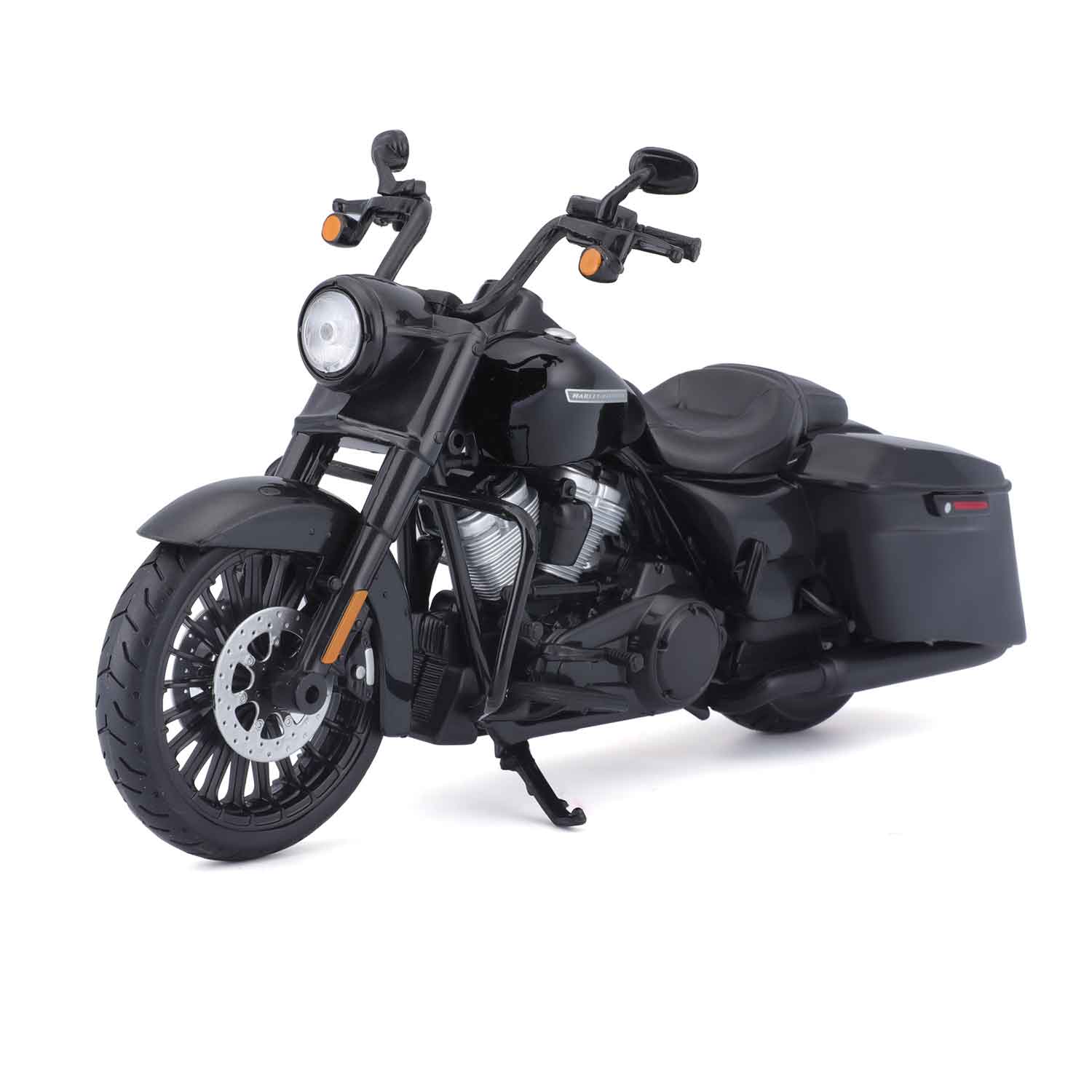 Motorradmodell Road King Special schwarz im Maßstab 1:12