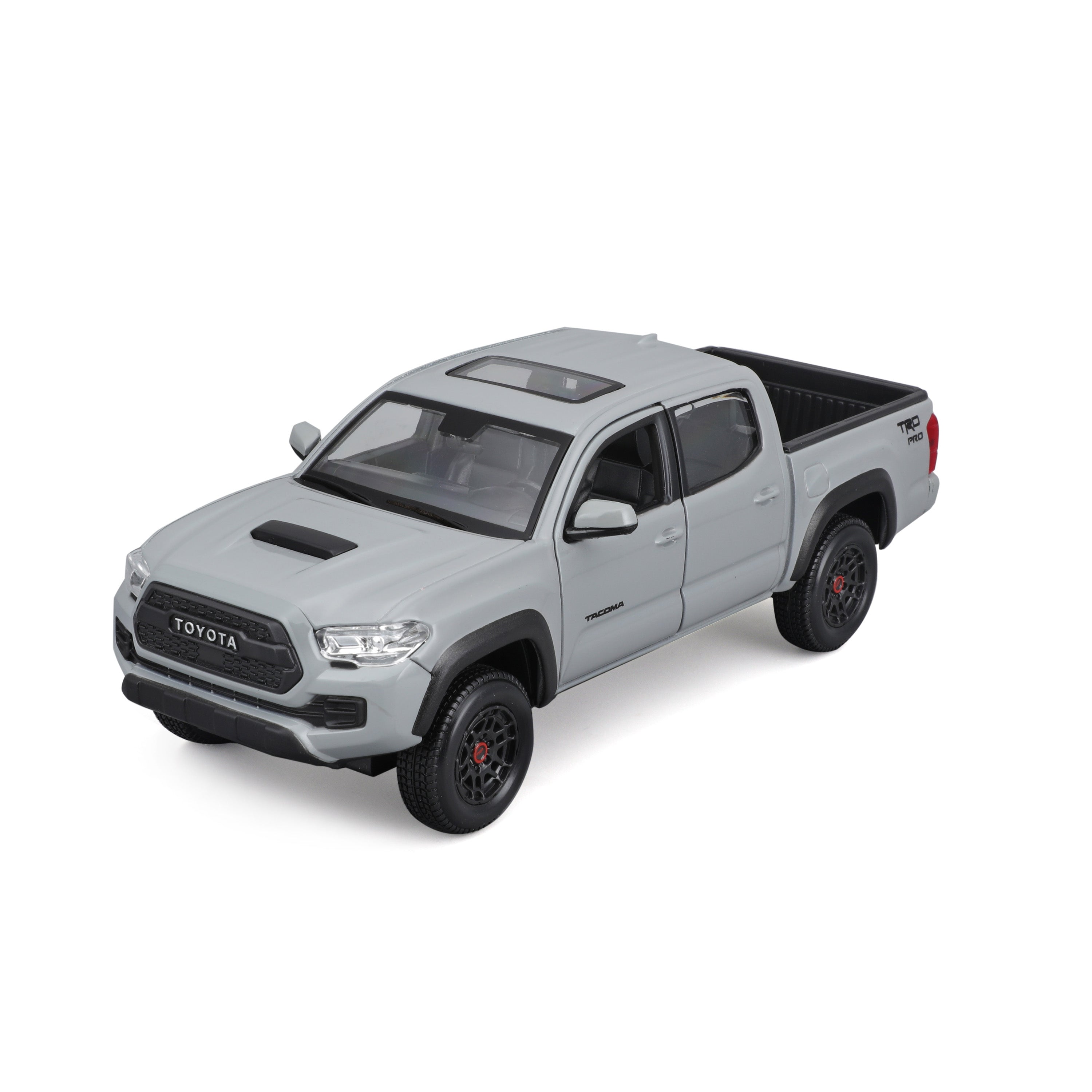 Modellauto Toyota Tacoma grau von 2021 im Maßstab 1:24