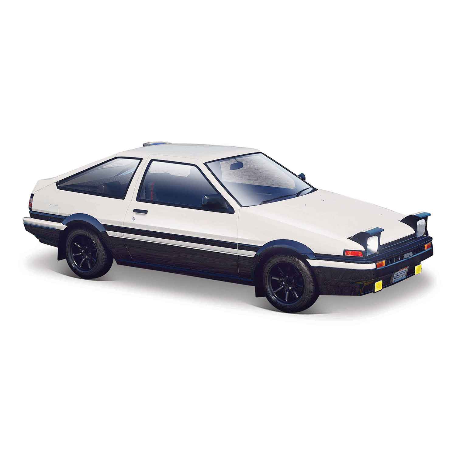 Modellauto Toyota Sprinter Trueno AE86 weiß im Maßstab 1:24