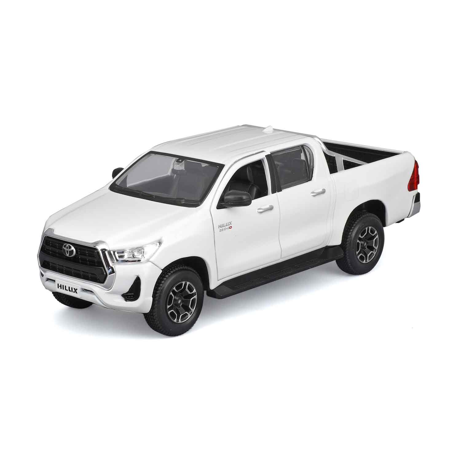 Modellauto Toyota Hilux  weiß im Maßstab 1:24