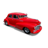 Modellauto Chevrolet Fleetline Aerosedan ´48 rot im Maßstab 1:24