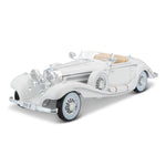 Modellauto Mercedes 500K Maharadjah weiß im Maßstab 1:18