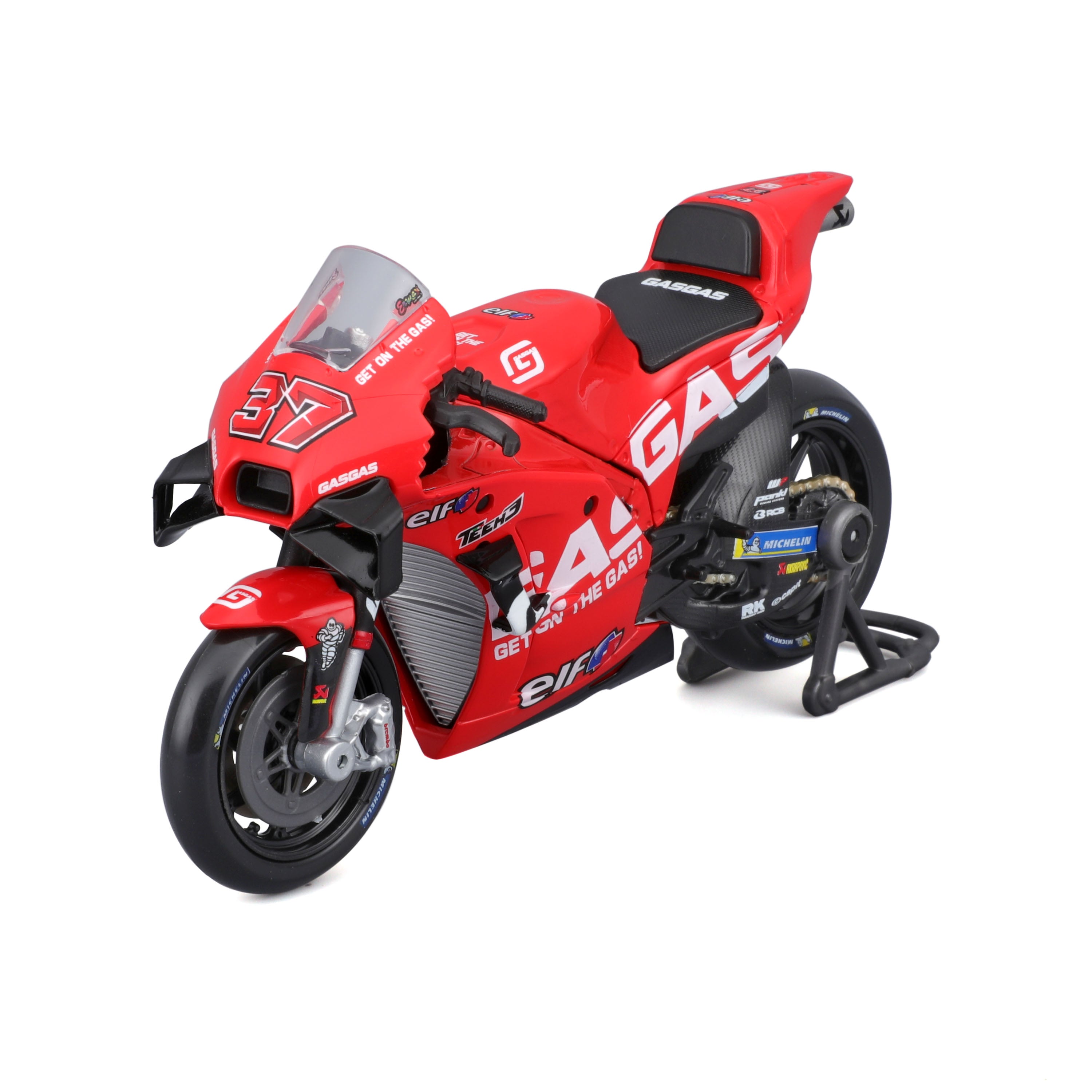 Motorrad KTM RC16 "GasGasTeam Factory Tech3" ´23 - 1:18 Modell