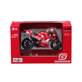 Maisto KTM RC16 "GasGasTeam Factory Tech3" ´23 Motorradmodell 1:18