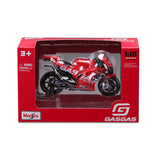 Maisto KTM RC16 "GasGasTeam Factory Tech3" ´24 Motorradmodell 1:18