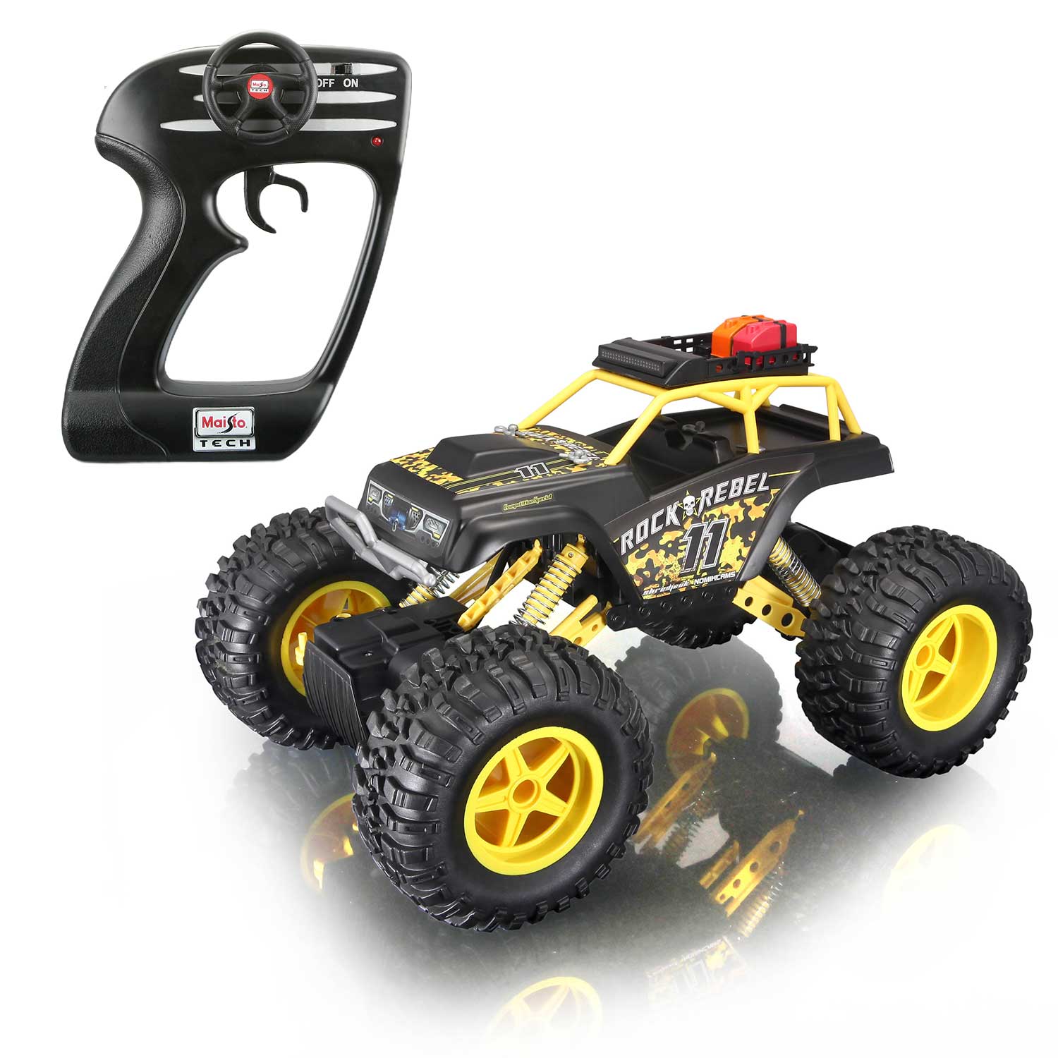 Ferngesteuertes Fahrzeug RC Rock Crawler 3XL 39cm 2,4 GHz USB RTR schwarz