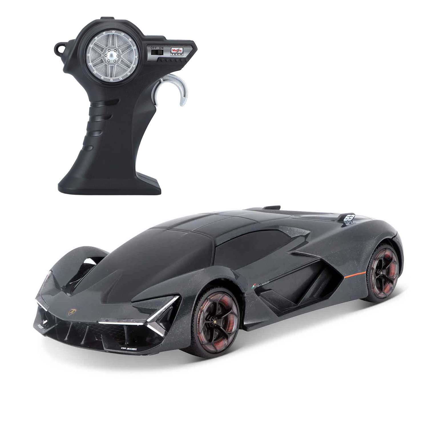 Ferngesteuertes Fahrzeug RC Lamborghini Terzo Millennio 2,4 GHz 1:24 schwarz
