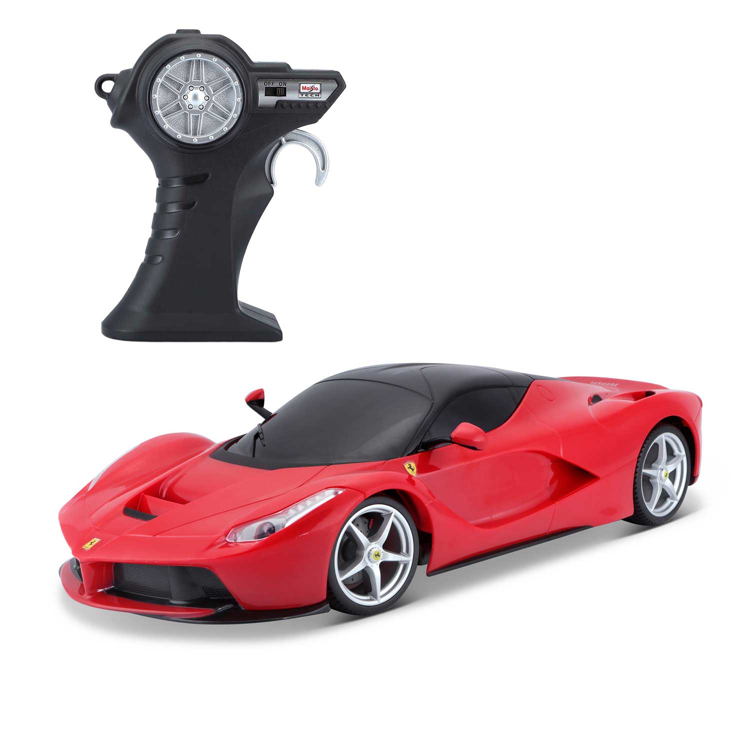 Ferngesteuertes Fahrzeug RC Ferrari LaFerrari 2,4 GHz 1:24 rot