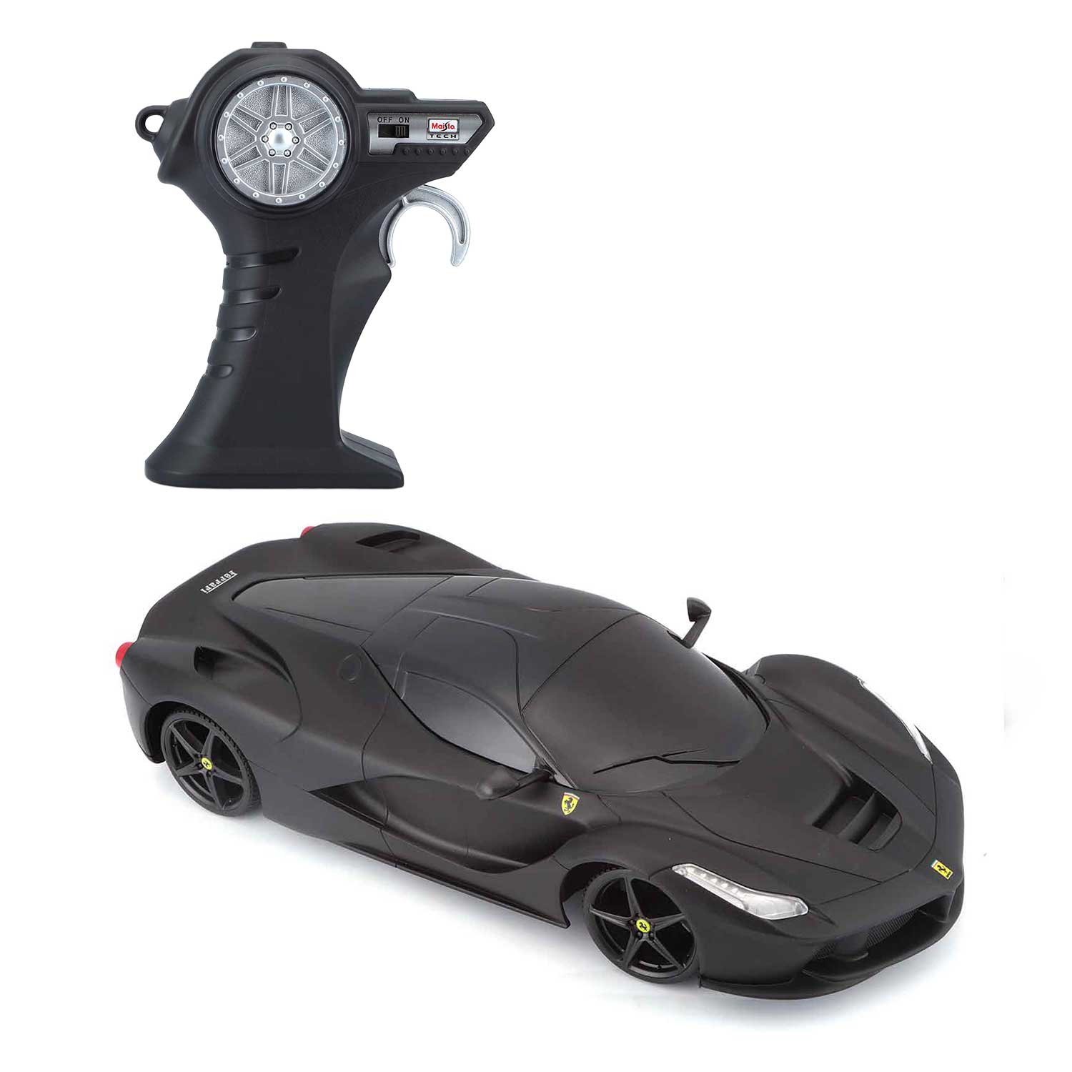 Ferngesteuertes Fahrzeug RC Ferrari LaFerrari 2,4 GHz 1:24 matt schwarz