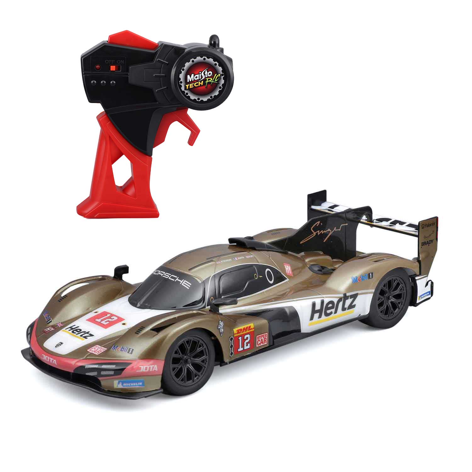 Ferngesteuertes Auto Porsche 963 Hertz Team Jota WEC ´24 (2,4 GHz) - 1:24 Maßstab