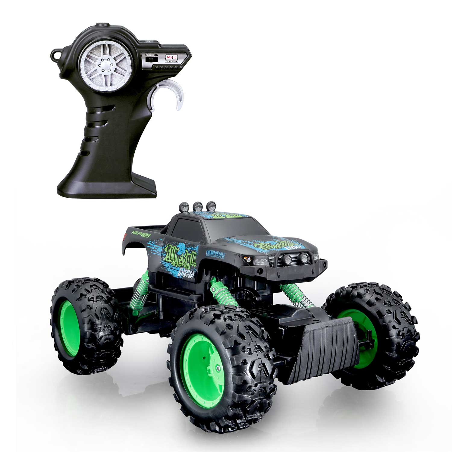 Ferngesteuertes Fahrzeug RC Rock Crawler 33cm 2,4 GHz USB RTR schwarz