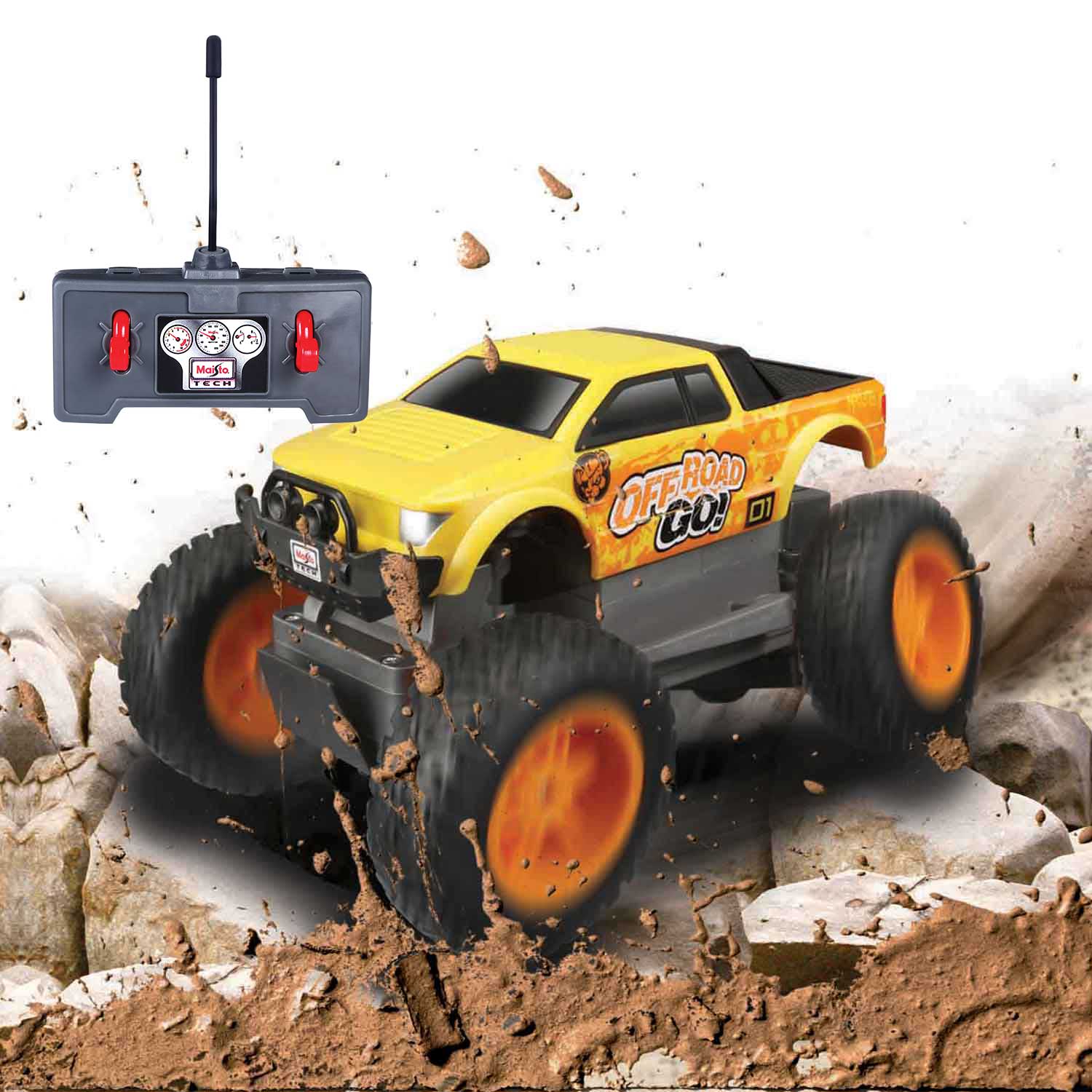 Ferngesteuertes Fahrzeug RC Off Road Go 21cm 2,4 GHz RTR gelb