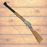 Spielzeug-Gewehr Kansas Kid braun 73 cm, 100-Schuss, ab 3 Jahren geeignet
