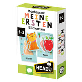 HEADU Lernspiel Meine ersten Bildkarten Montessori