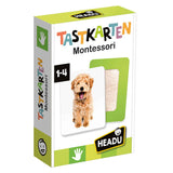HEADU Lernspiel Tastkarten Montessori