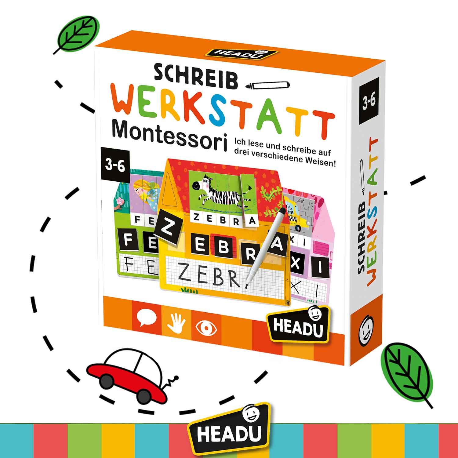 Lernspiel Schreibwerkstatt Montessori