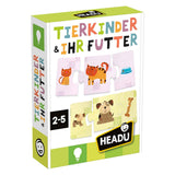 HEADU Lernspiel Tierkinder & Ihr Futter