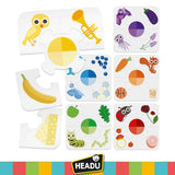 HEADU Lernspiel Colorito - Farbspiel Montessori