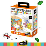 Lernspiel Schattenspiel-Würfel, inkl. Taschenlampe, Alter: 3-6 Jahre, orange