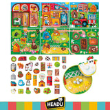 HEADU Lernspiel Mein Montessori-Bauernhof