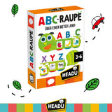HEADU Lernspiel ABC Raupe fürs Alter 3 bis 6 Jahre