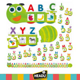 HEADU Lernspiel ABC Raupe