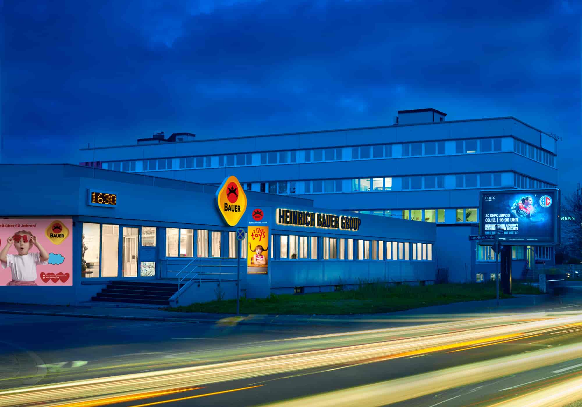 Heinrich Bauer Group Firmengebäude Außenansicht