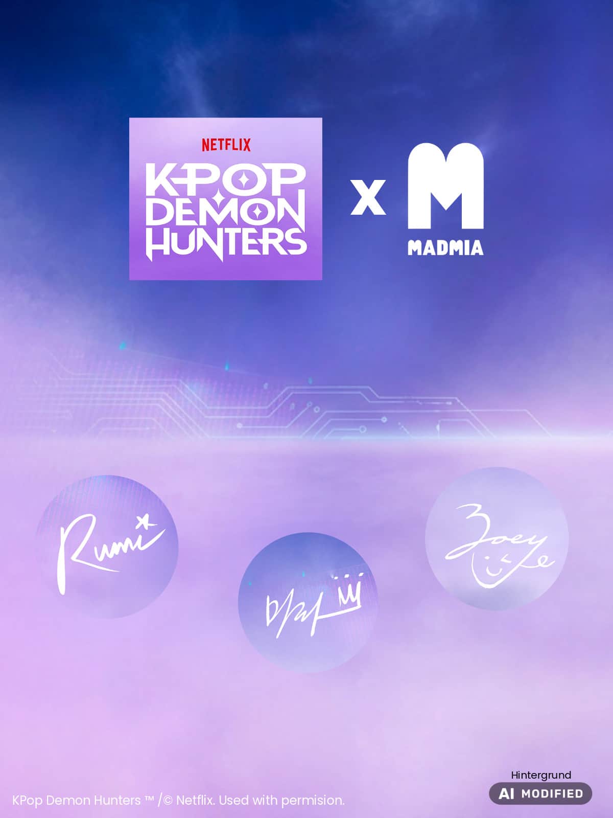 MADMIA K-POP Demon 
Hunters
