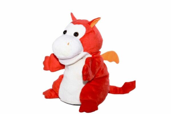 Drache Handpuppe