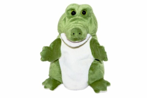 Krokodil Handpuppe