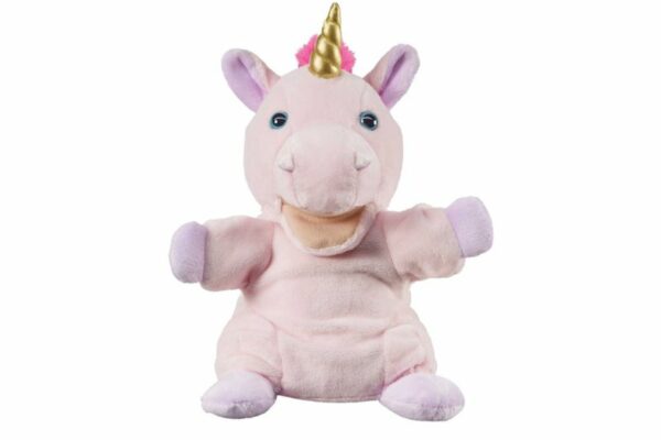 Einhorn Handpuppe