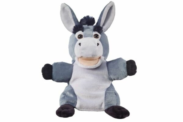 Esel Handpuppe