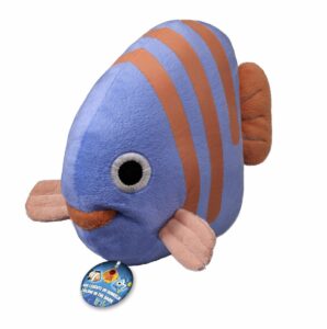Fisch 20cm blau/pink