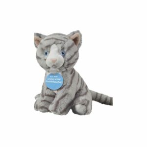 Katze getigert 20cm, sitzend