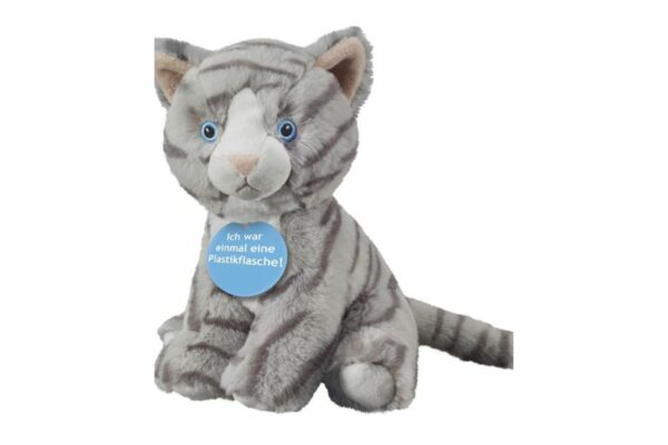Katze getigert 20cm, sitzend