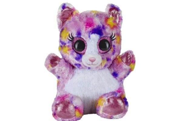 Lashy Katze pink/bunt 15cm
