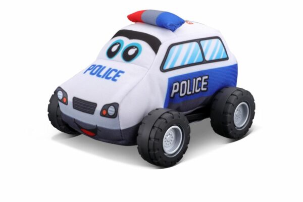 My 1st Soft car 13cm Police Car, Pull-back