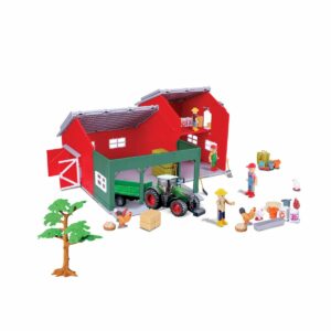 Farmland FENDT "Farm Hütte", inkl. 1x Traktor, 52 Teile