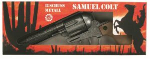 Samuel Colt antik 27cm, Box