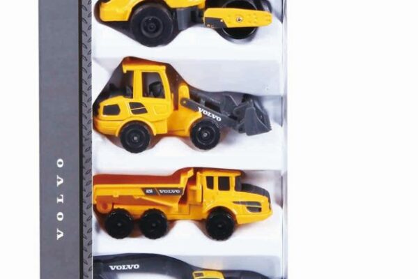 Volvo Baufahrzeuge 8cm, 5er-Set, WB mit Header