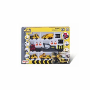 Mini Work Machines "Volvo Tieflader-Set, WB