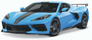 Chevrolet Corvette Stingray Coupé (2020) (High Wing) - 1:18 Modell