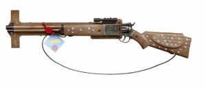 Silberbüchse antik 77cm, 12-Schuss, Tester